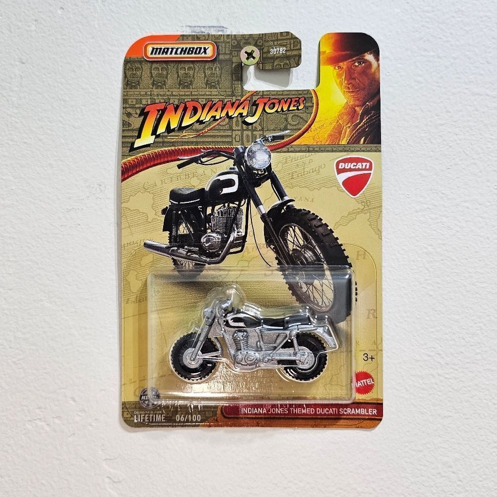Matchbox Indiana Jone Ducati Motorcycle